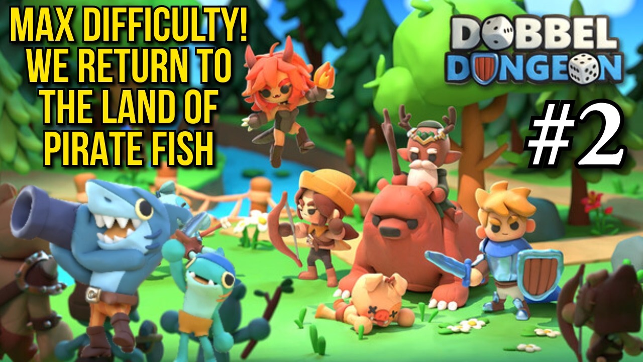 Tactician DIFF! TAKING REVENGE on the Fishmen that ended my previous run! Dobbel Dungeon Ep 2