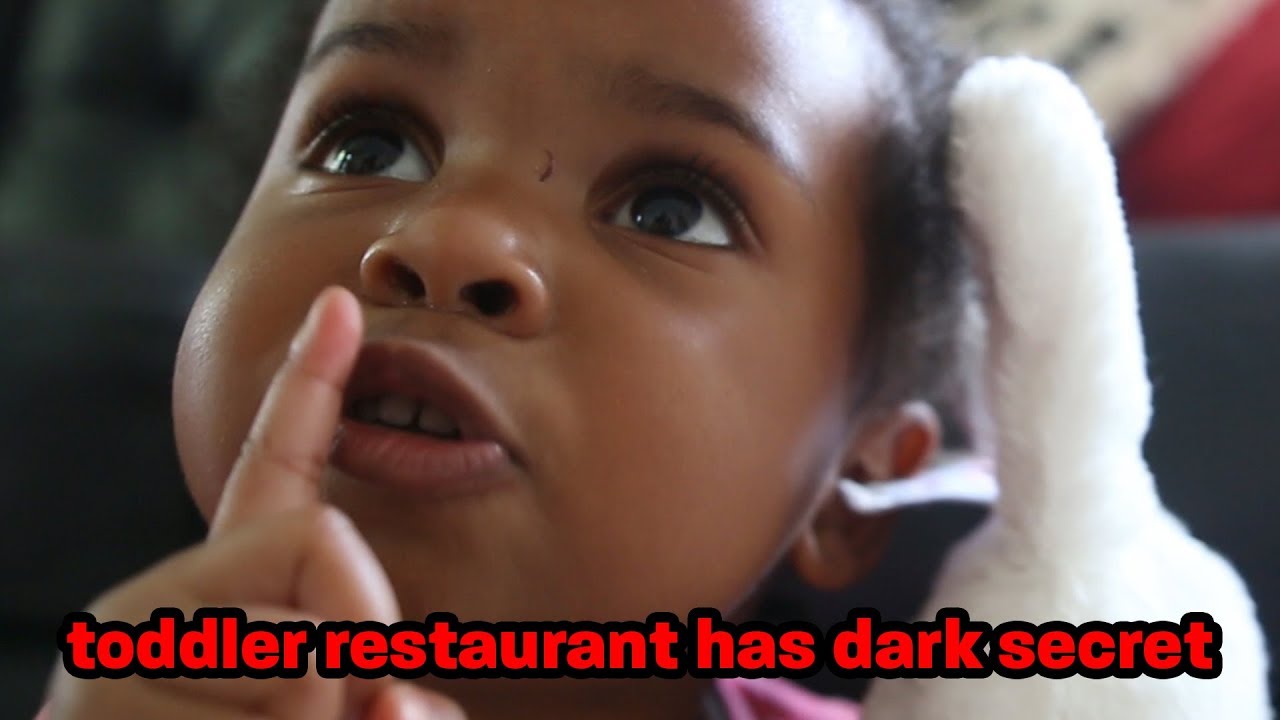 my 2yo and 4yo open a restaurant, but there's a dark secret