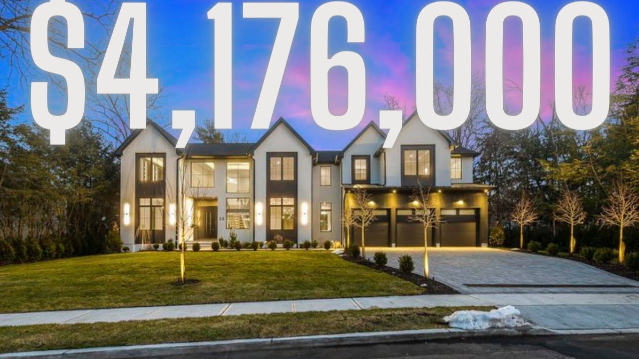TOURING AN EXQUISITE $4.1M MODERN MASTERPIECE MEGA MANSION