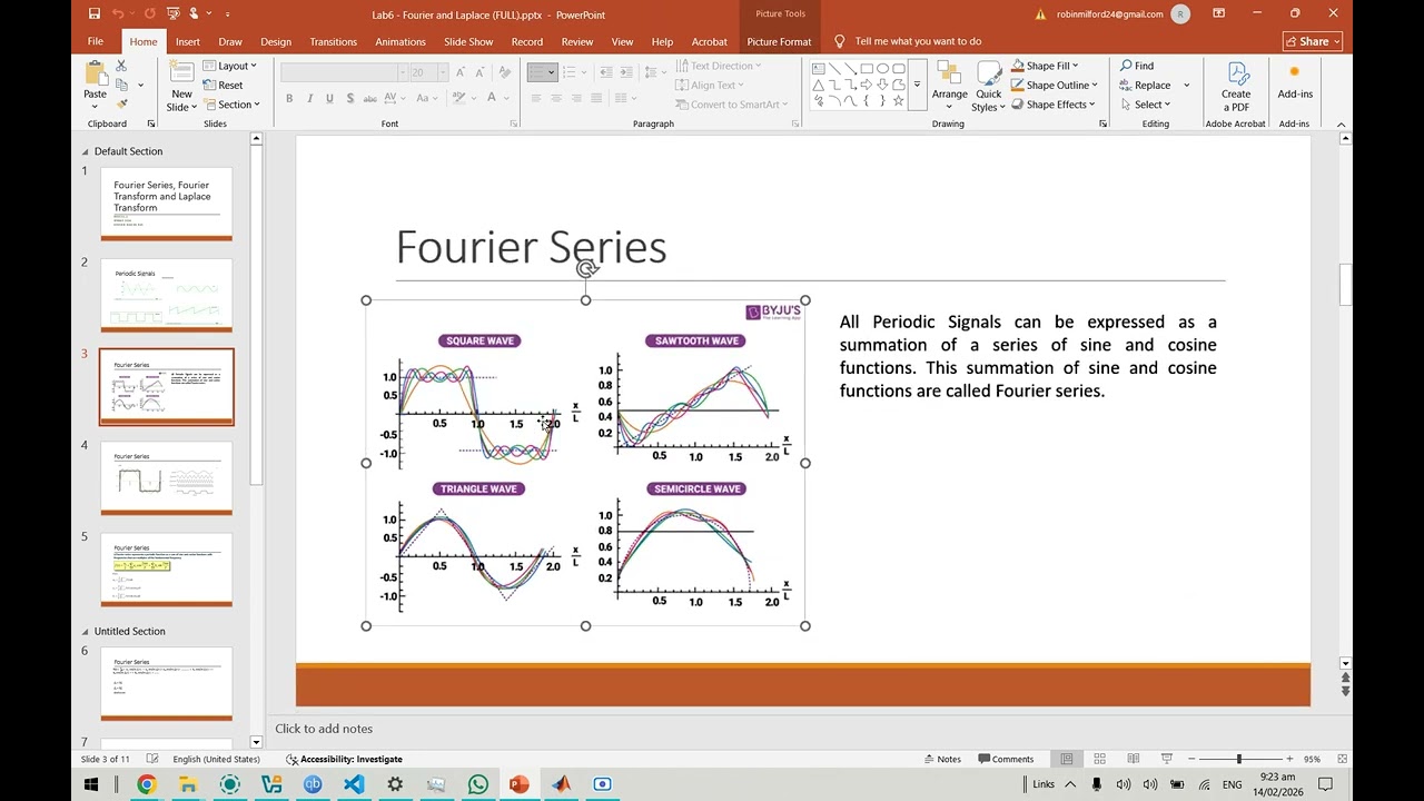 EEE321L Lab 3: Fourier Series  (Spring 2026 | 14-2-26 )
