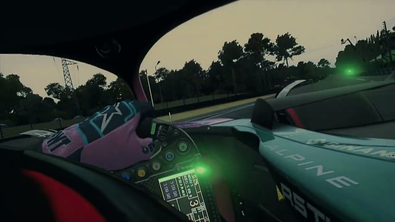 F1 Car Around Le Mans? | Pierre Gasly Onboard Helmet Cam