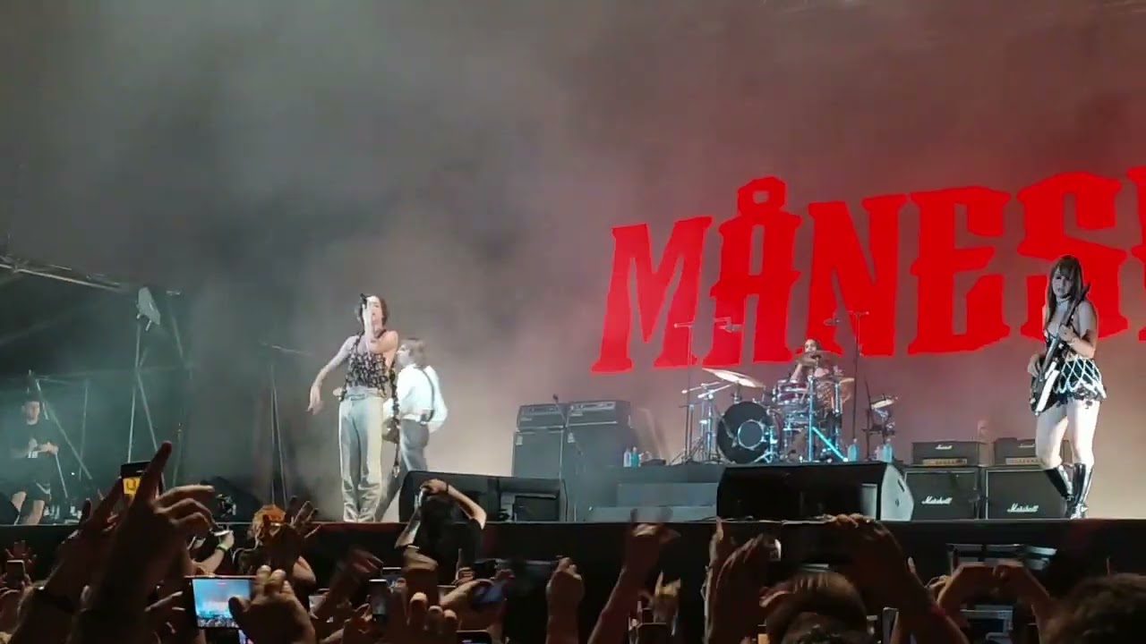 2022 Temmuz  23 Maneskin Konser Küçükçiftlik Park Istanbul  full Arda Balkan Derya Meriç