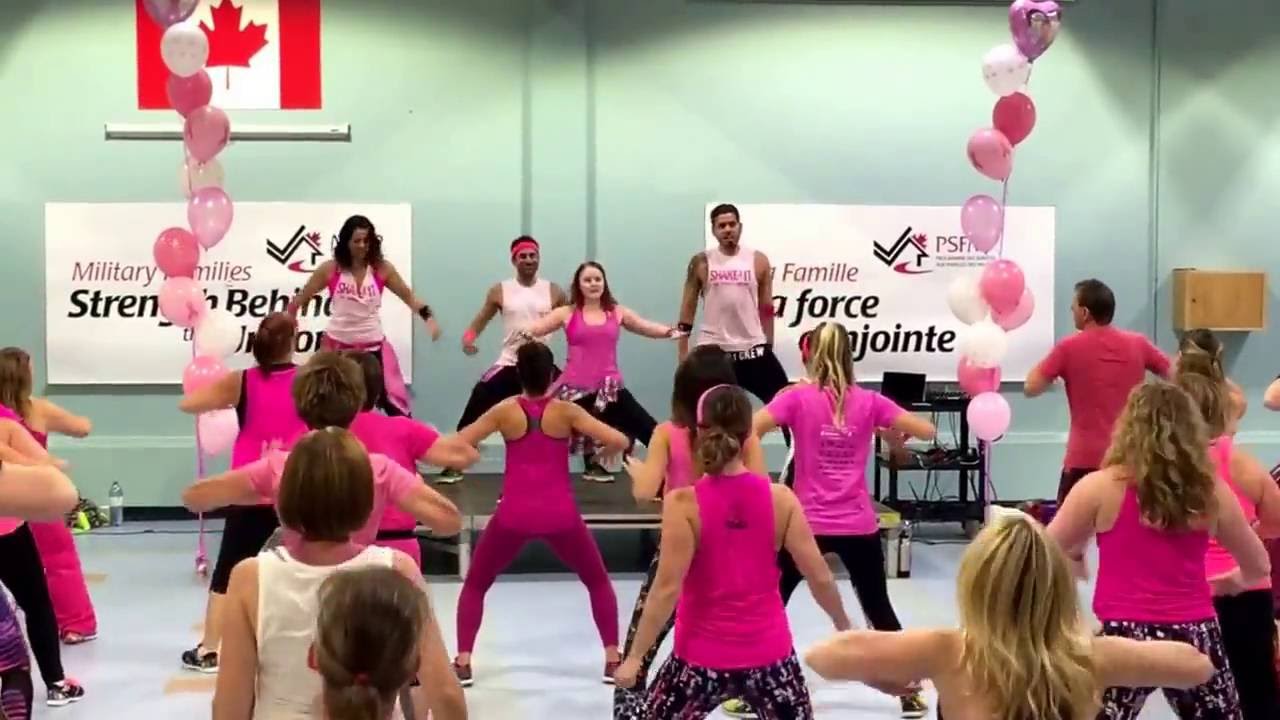 Party in Pink WarmUp by DJ Francis with instructors Richard, Kellie, David & Christina in HALIFAX