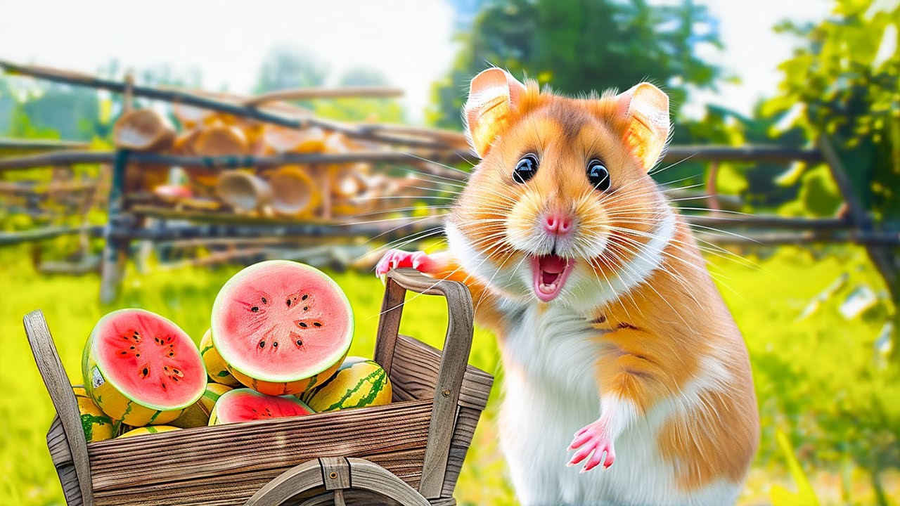 Hamster Escapes from the Most Exit-Filled Farm Maze Ever | Hamster Maze
