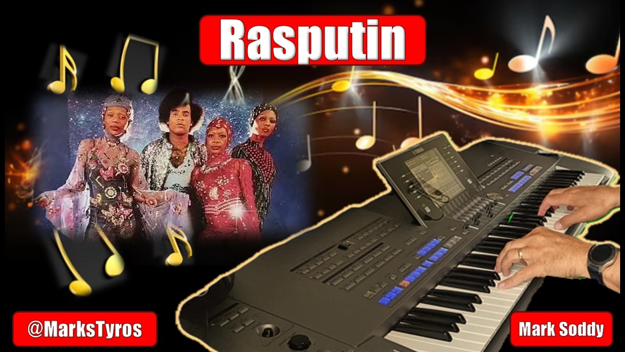 Rasputin - Boney M - cover by Mark Soddy on Yamaha Tyros 5 Keyboard