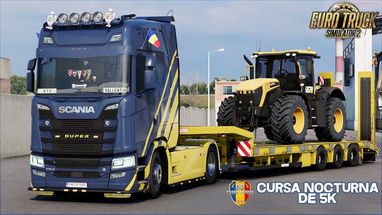 🔴LIVE: Euro Truck Simulator 2:  O cursă mică de 5k KM | Din Faro | TMP