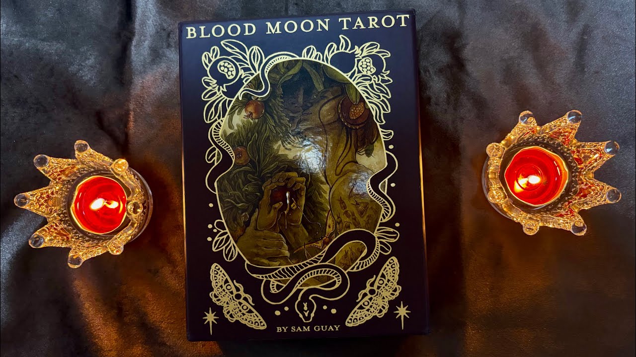 Переиздание колоды &laquo;Blood Moon Tarot&raquo;🌛🌗🌜 by U.S.Games Systems 🌗Таро Кровавой Луны.