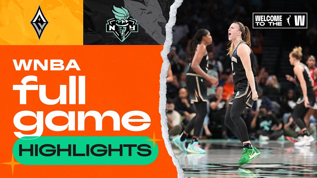 Las Vegas Aces vs. New York Liberty | FULL GAME HIGHLIGHTS | September 8, 2024