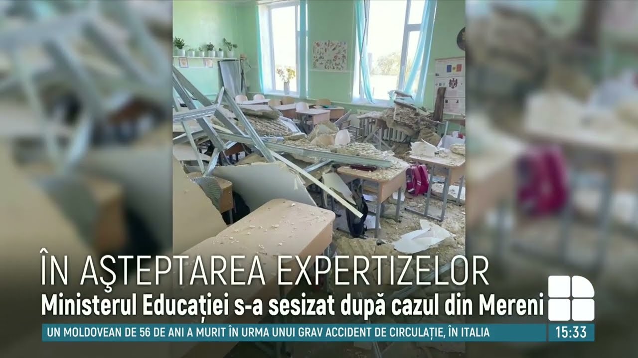 Ministerul Educației, despre incidentul de la școala din satul Mereni, Anenii Noi