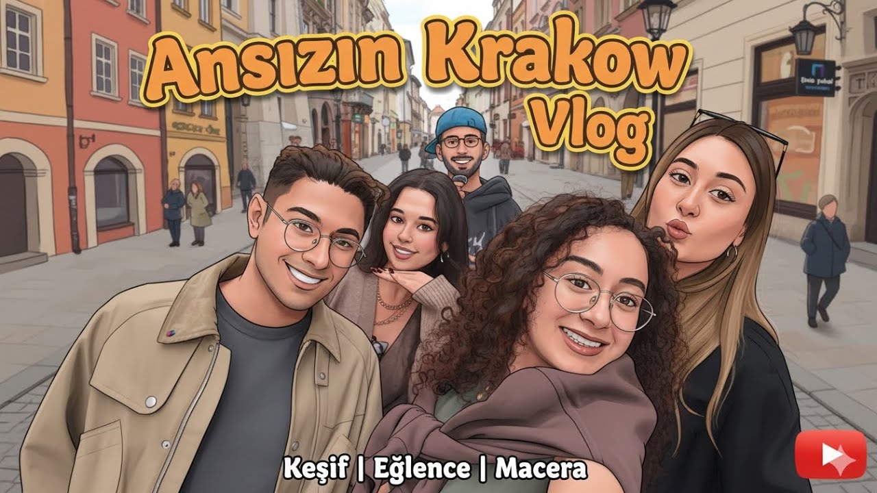 Ansızın Krakow vlog #1 Polonya günlüğü