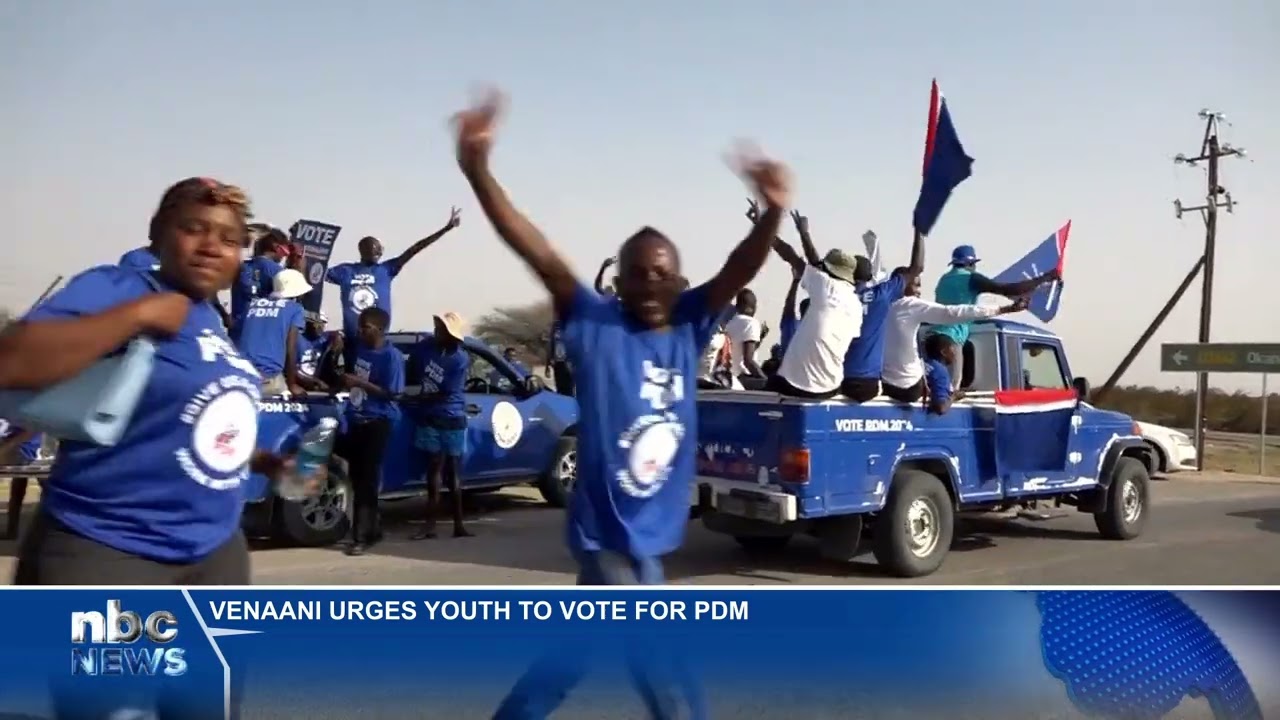 PDM President McHenry Venaani urges youth to vote for change - nbc