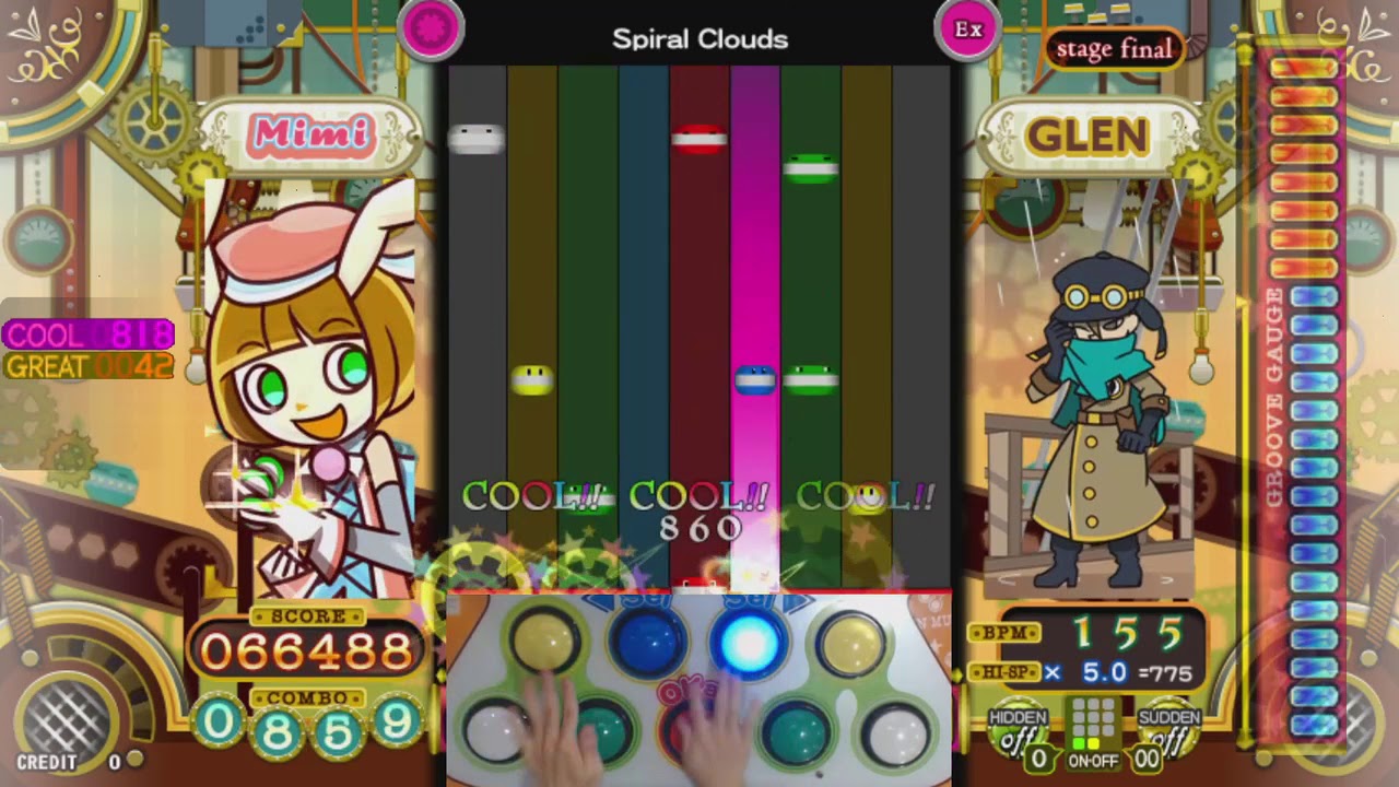 [ポップン] Spiral Clouds EX