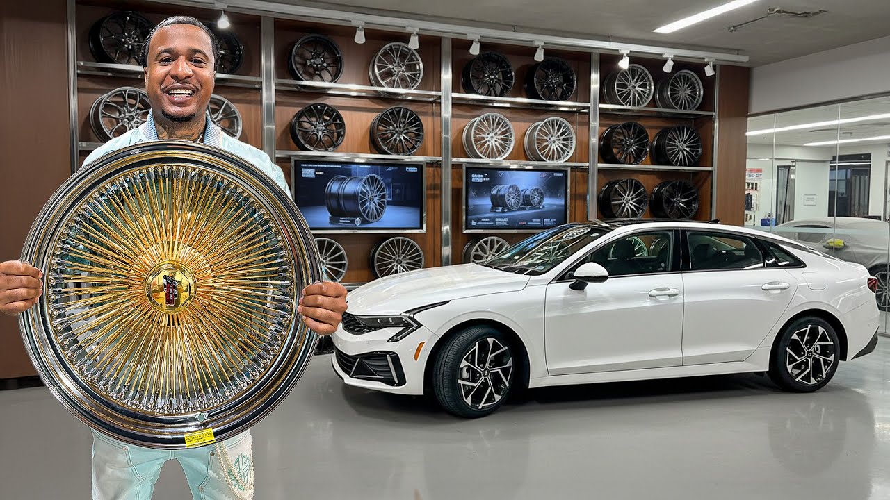 SURPRISING MY BABY MOMMA WITH NEW WHEELS FOR HER CAR 