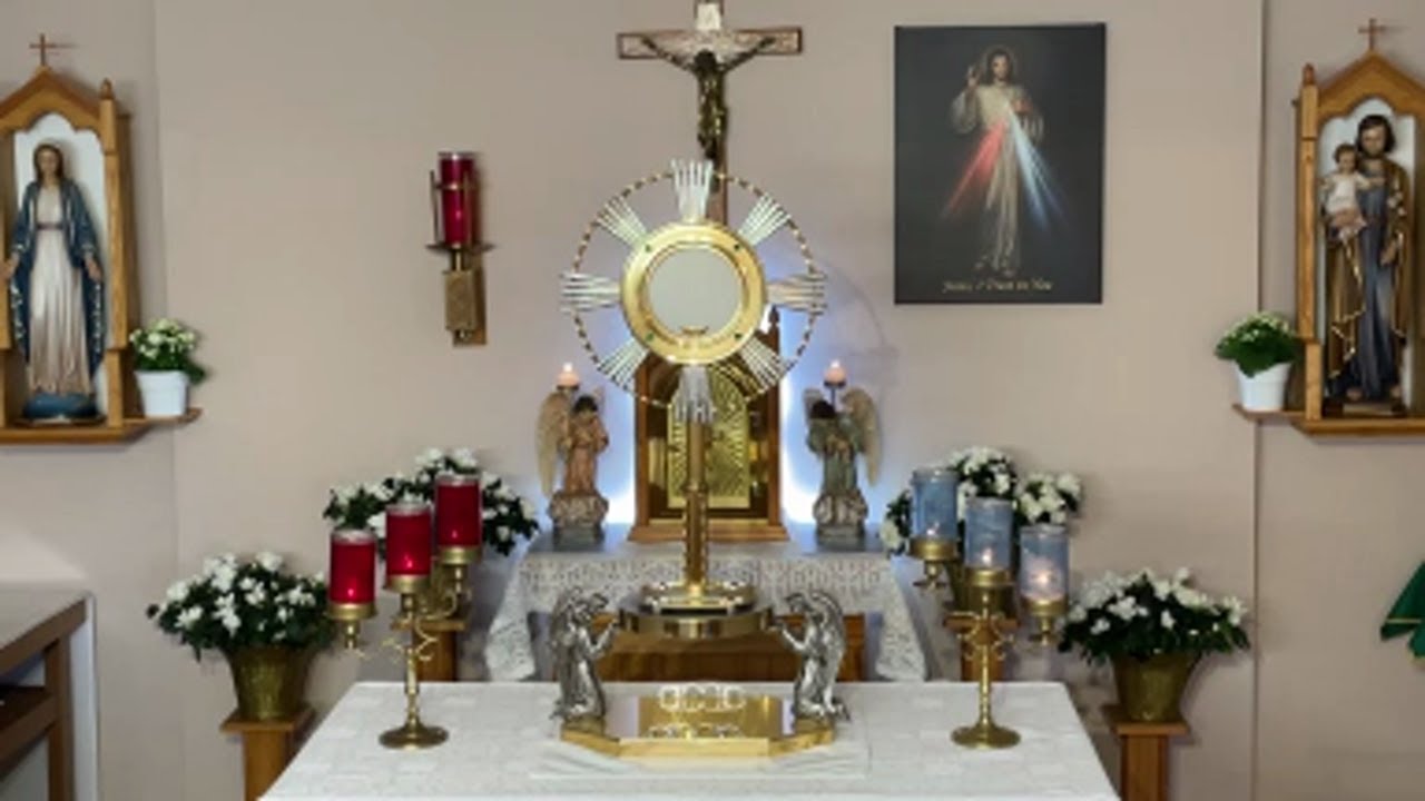 LIVE Eucharistic Adoration - Sisters of Divine Mercy