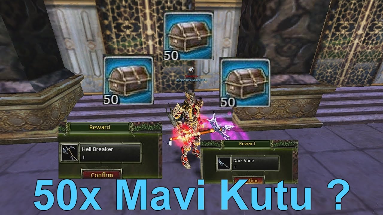 4 Gb ile 50x Mavi Kutu | Upgrade | Gece Kaşıntısı :D (KNİGHT ONLİNE)