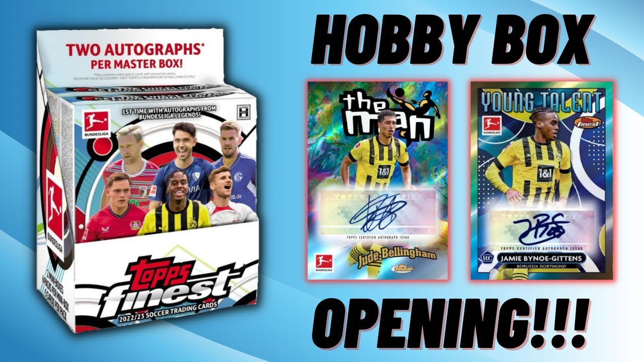 NEW! Topps Finest Bundesliga 2022/23 hobby box opening!