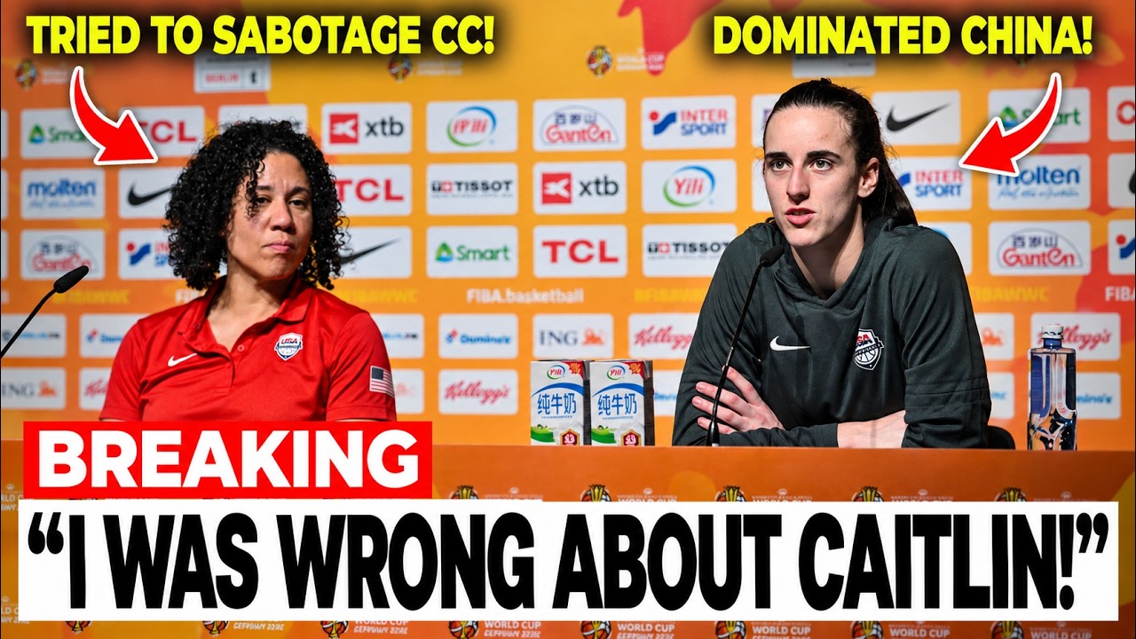 Caitlin Clark FORCES TEAM USA COACH TO EAT HER WORDS After DOMINANT FIBA WIN vs CHINA!