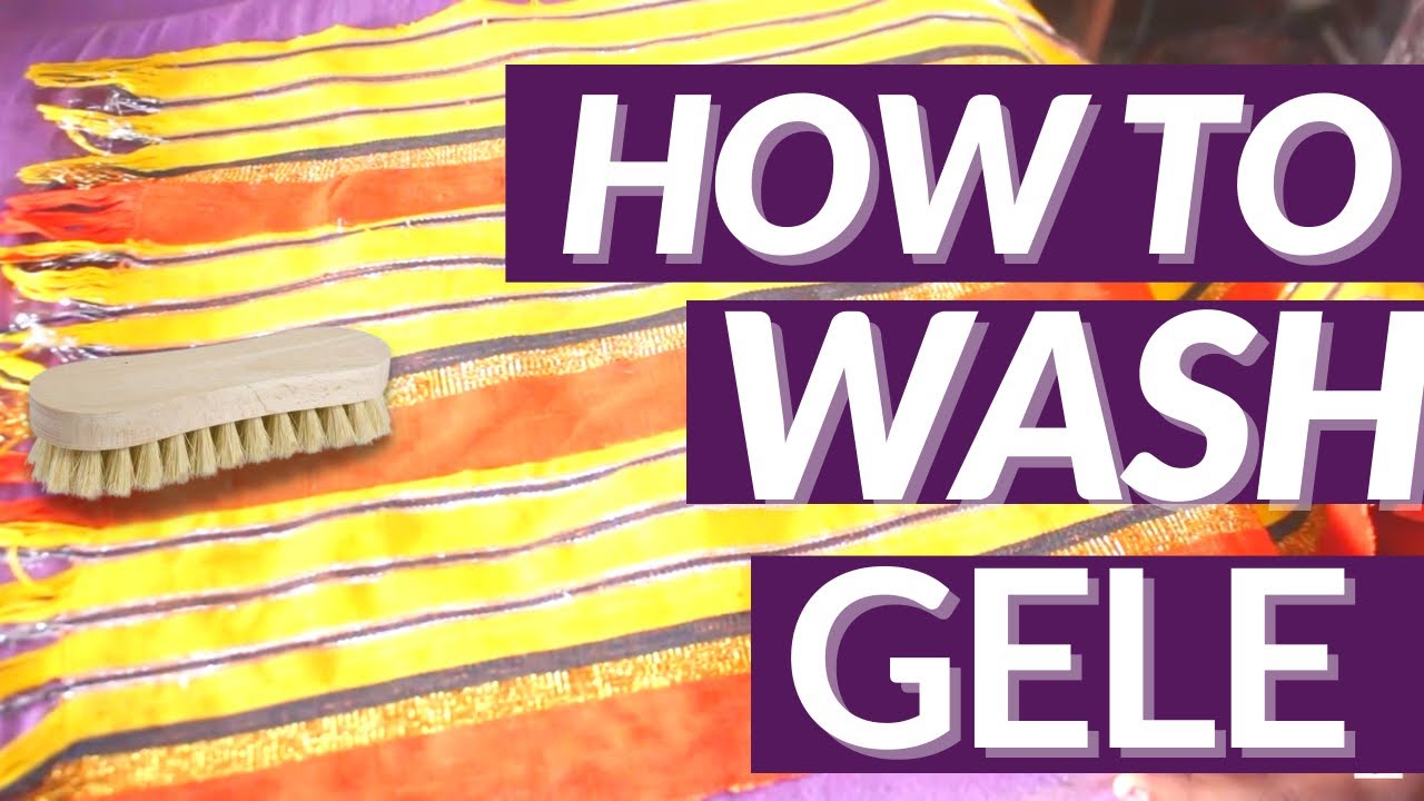 HOW TO WASH ASO OKE GELE STEP BY STEP | Gele Series by The Owanbe Queen #EP49