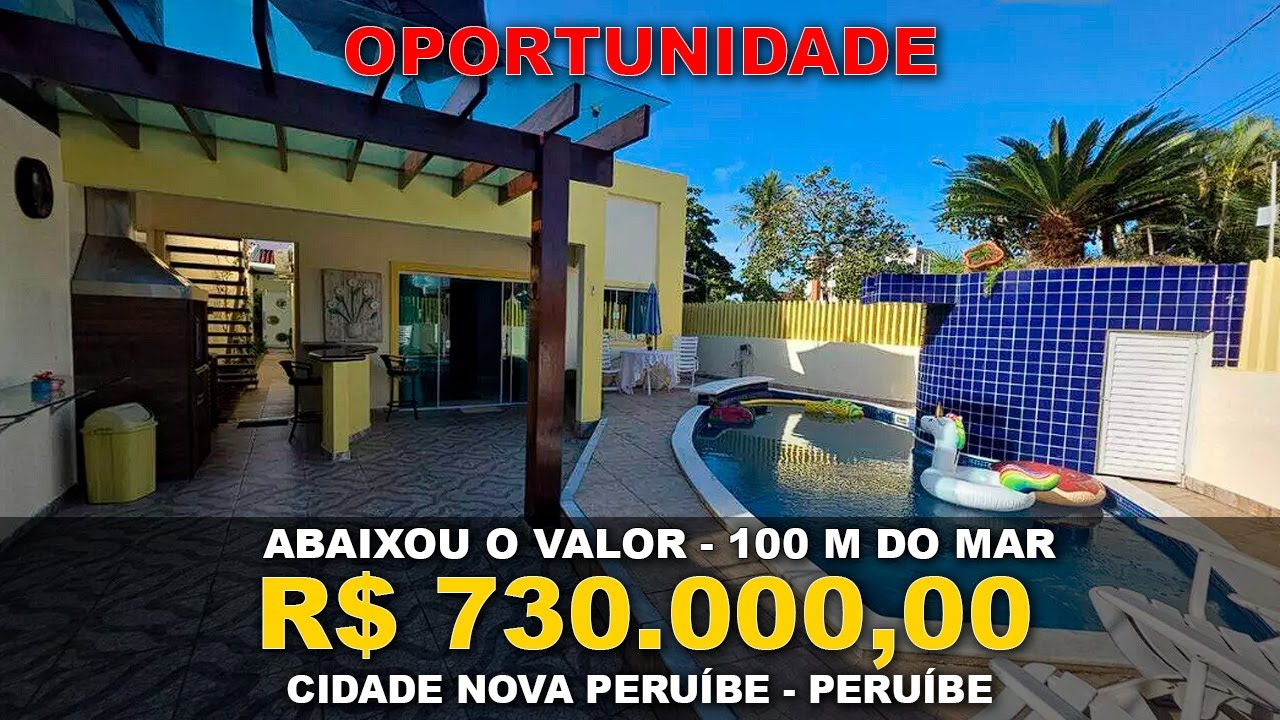 OPORTUNIDADE A 100 METROS DO MAR, CASA TODA PLANEJADA- Peruíbe SP | Litoral Sul