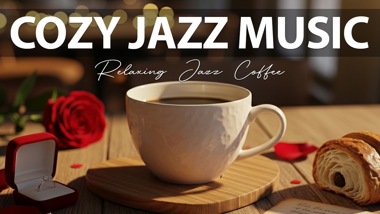 Cozy Jazz Music ☕ Relaxing Jazz Music for Relaxing, Great Moods and Happy Moods