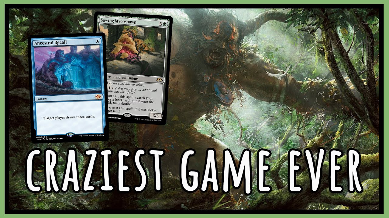The Craziest Game I've Ever Played | Vintage Cube Draft