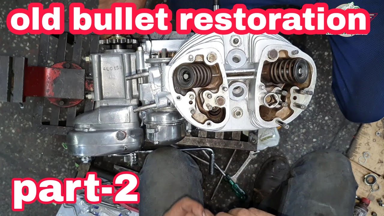 full restoration part-2 | old bullet | NCR Motorcycles |