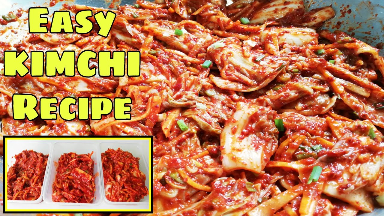 HOW TO MAKE SMALL BATCH KIMCHI RECIPE | EASY KIMCHI RECIPE | CHRYSCAEL CHANNEL