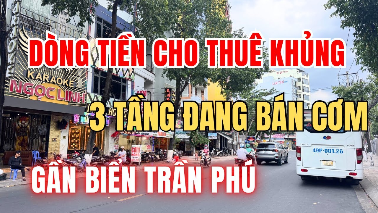 Dòng tiền khủng đang cho thuê bán quán cơm 3 tầng gần Biển Trần Phú | Nhà đất Nha Trang 