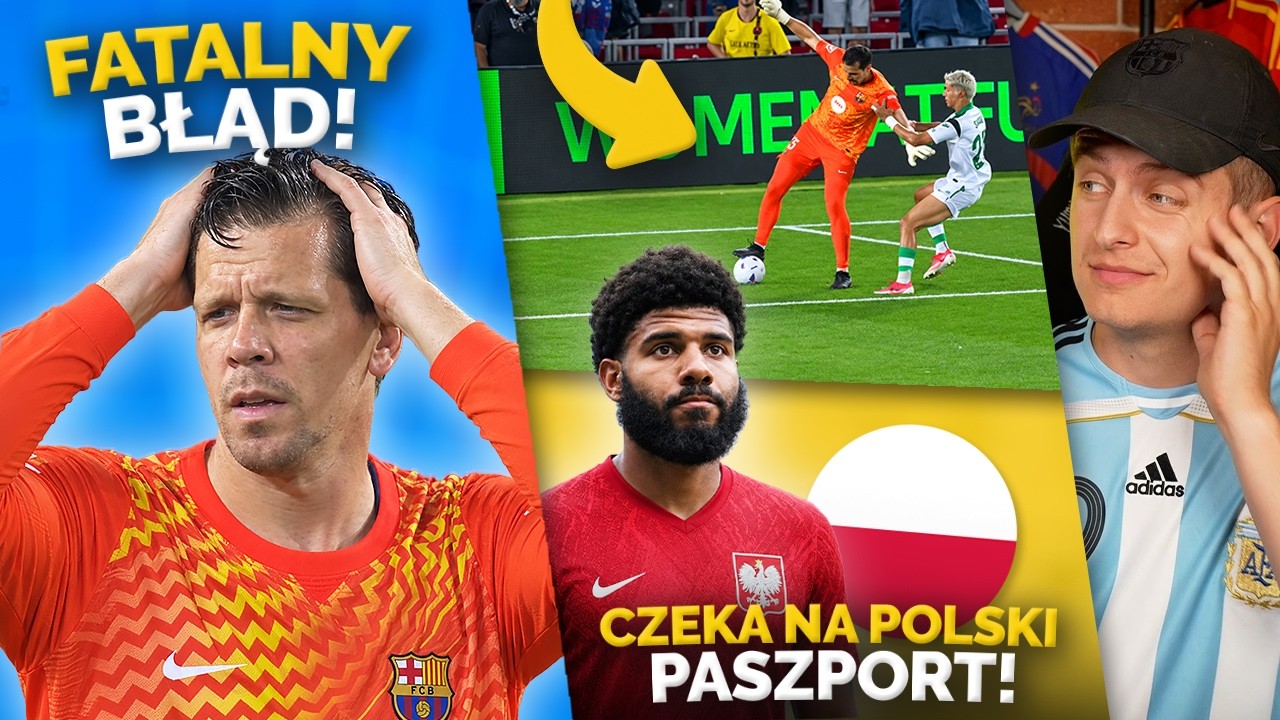 Szczęsny wszedł z ławki i ZAWALIŁ GOLA! Barcelona chce Fabregasa! Ellis Simms zagra dla Polski?