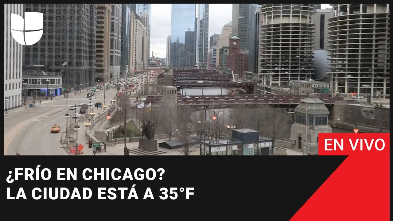 🥶 EN VIVO: ¿Frío en Chicago? La ciudad está a 35°F