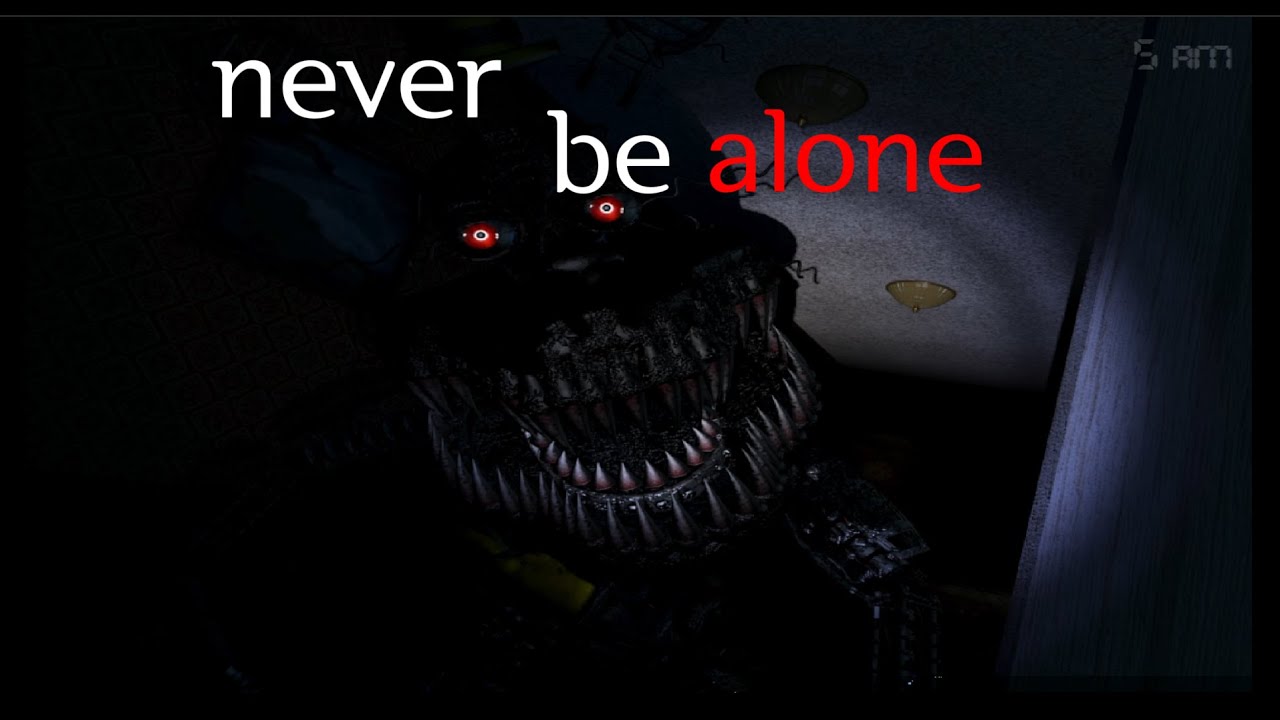Never be alone made but from a gameplay video(fan made)