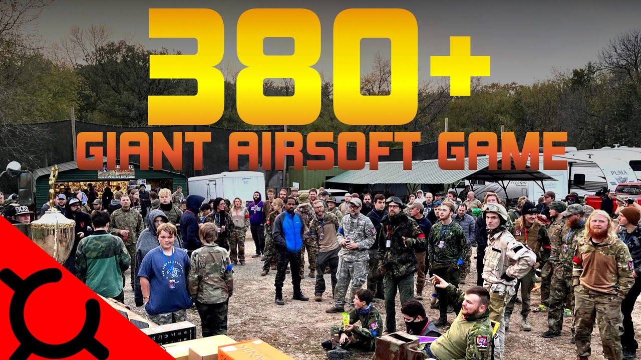 GIANT Airsoft Game!! (380+ Players!) // Twin Cities Airsoft (GAG 21)