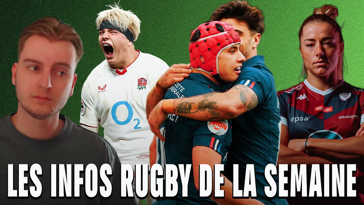 Louis Bielle-Biarrey nommé, le Championnat des Nations... Les infos rugby de la semaine #9