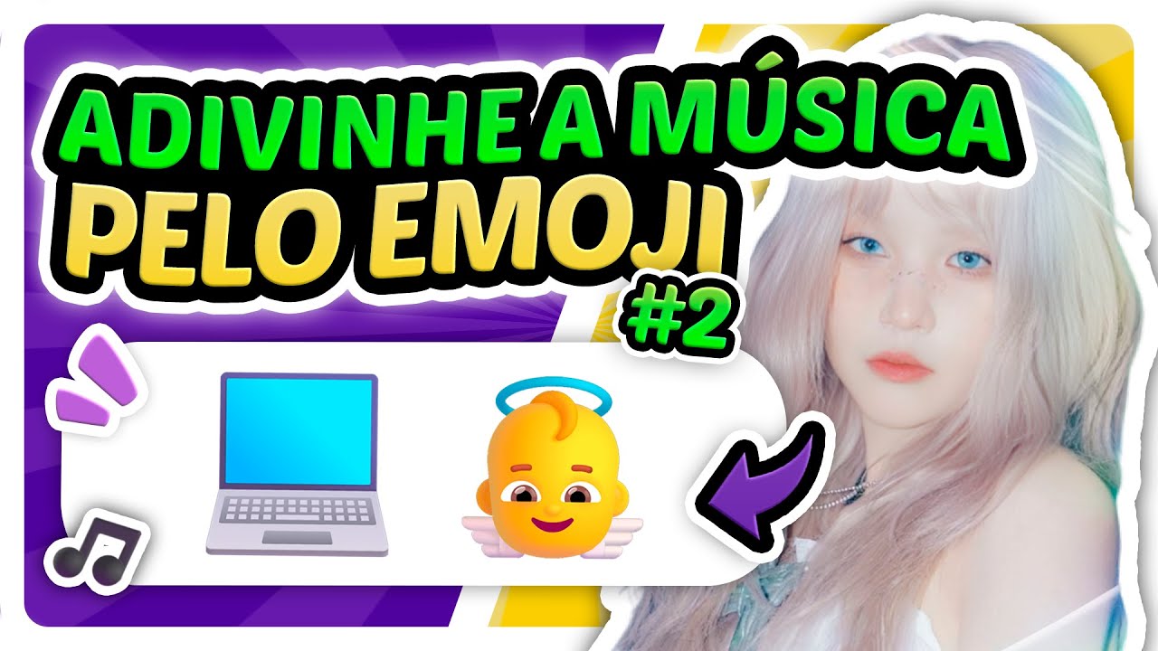 KPOP GAME: Adivnhe a MÚSICA pelo EMOJI! #2 💻👼
