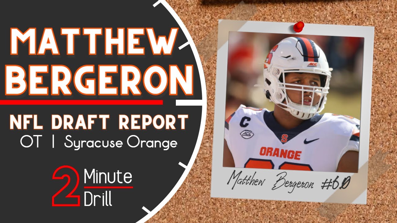 Welcome to Atlanta: Matthew Bergeron 2023 NFL Draft Report & Scouting Profile