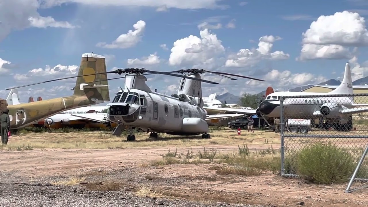 CH46-First turn up in 10 years.