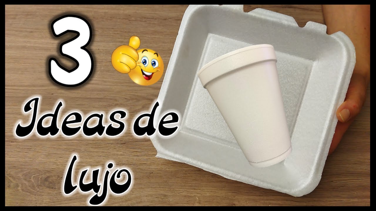 3 IDEAS DE LUJO PARA DECORAR TU HOGAR - Manualidades con reciclaje - Crafts to decorate the home