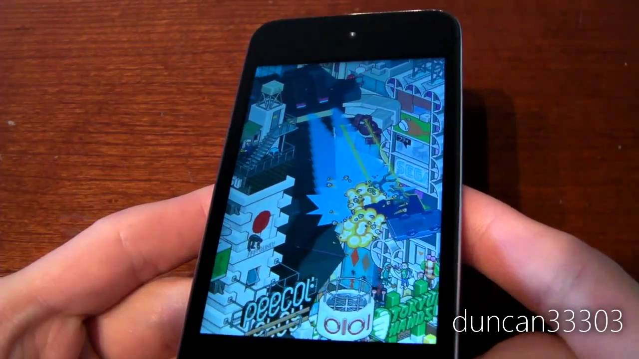 Gaming on the iPod touch 4G