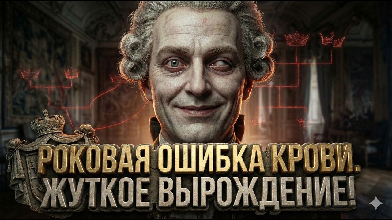 Дети от родной сестры? Почему короли спали с близкой родней и рожали уродцев