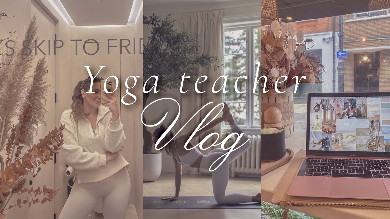 London Yoga Teacher Vlog | Corporate clients, Online membership updates and Christmas in London