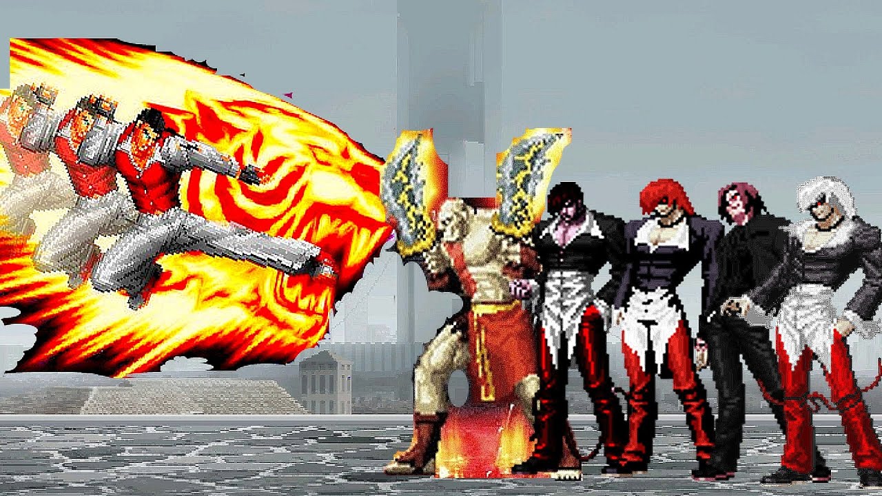 [KOF MUGEN] Rorbert-Keyser Vs Kratos Team