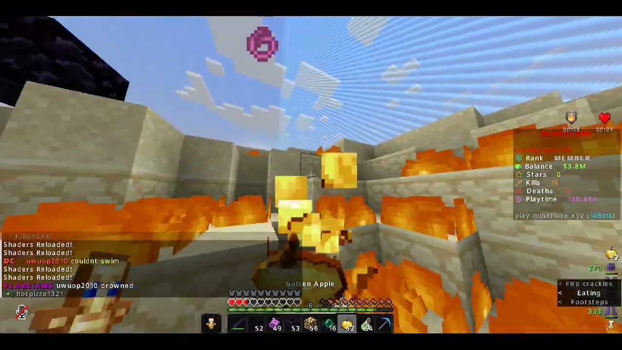 IP IS  play.mineflare.xyz
