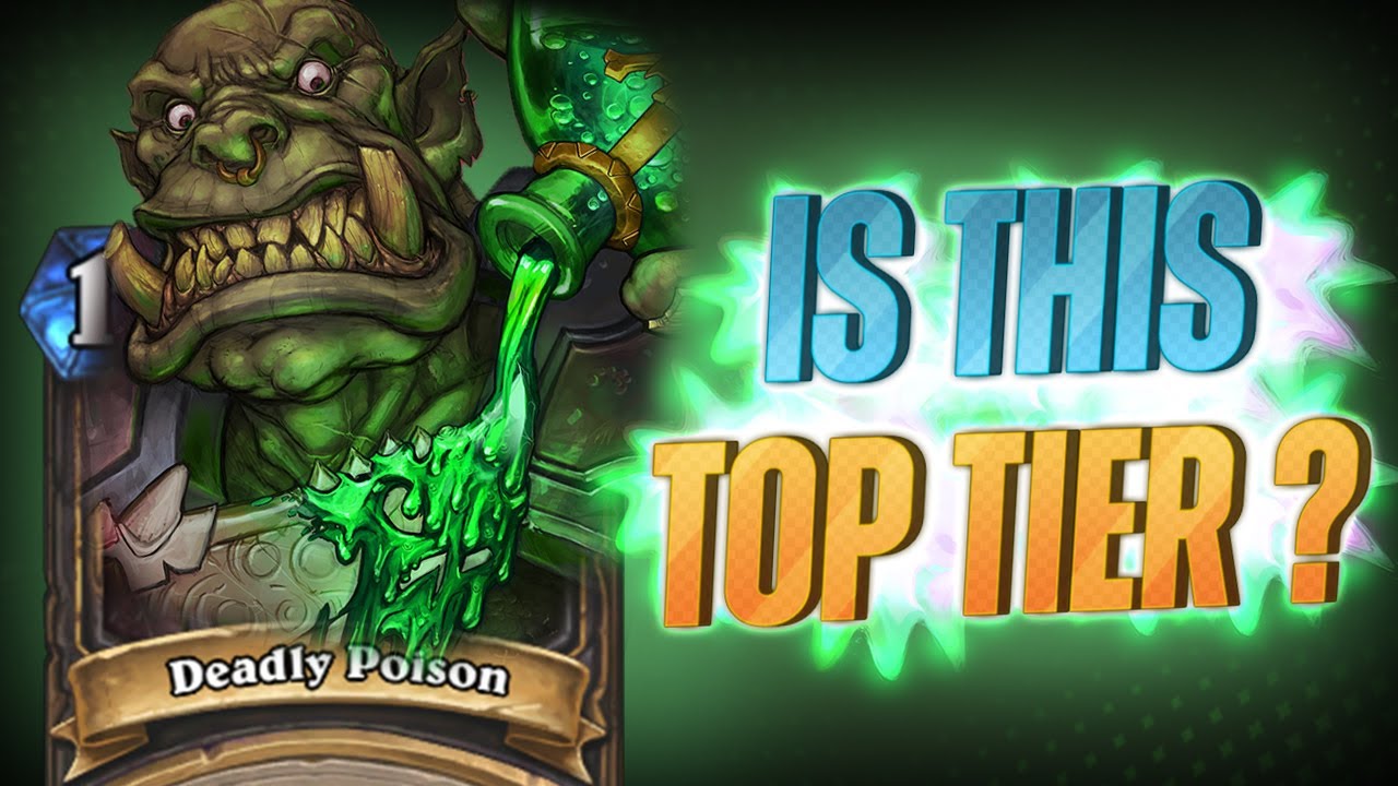 [Hearthstone] *NEW* TOP TIER ROGUE DECK? - Weapon Rogue (2021)