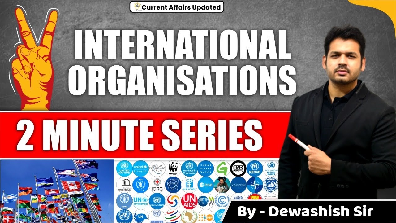 International Organisations & their Headquarters | Tricks | By Dewashish Sir