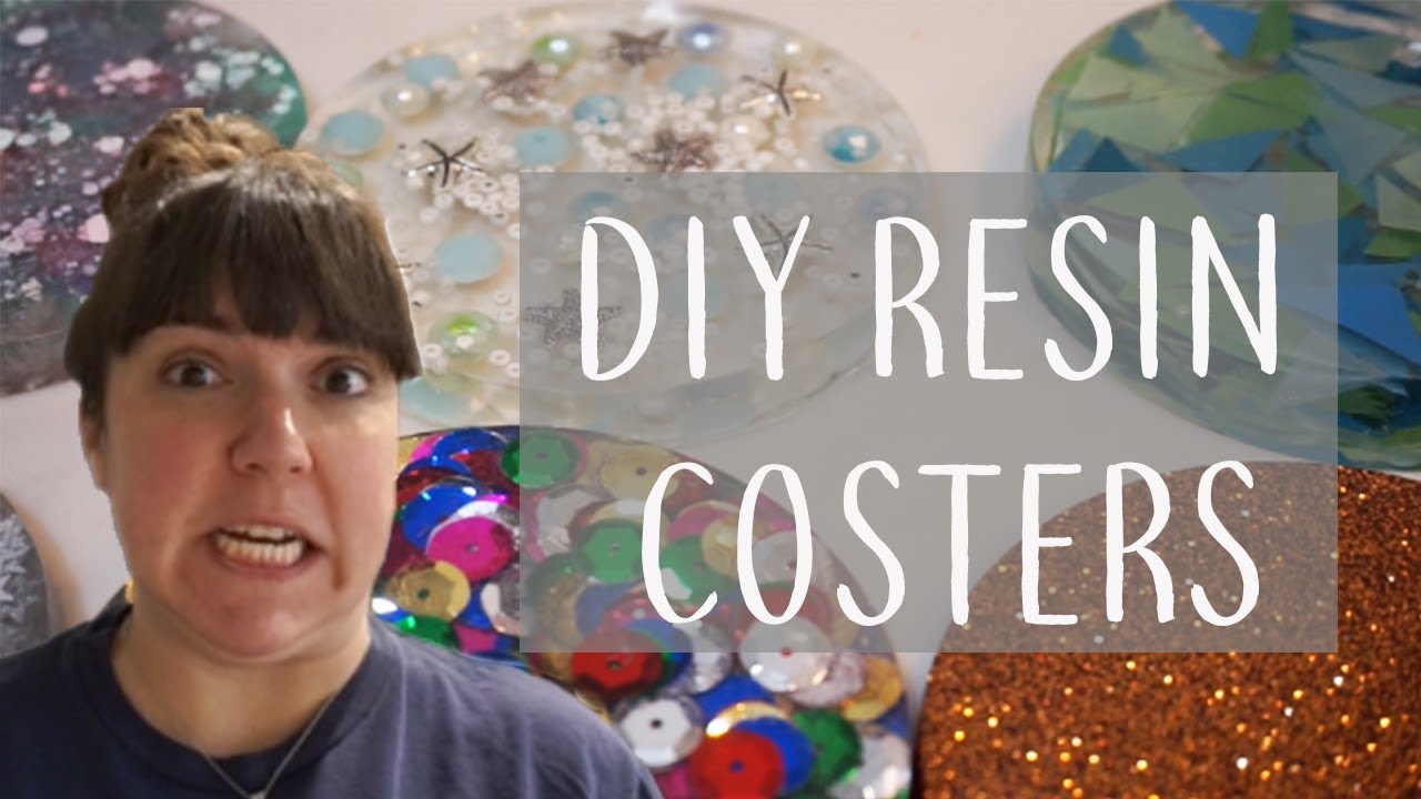 MY FIRST TIME TRYING TO MAKE RESIN COASTERS | DIY | Real Girl Guide