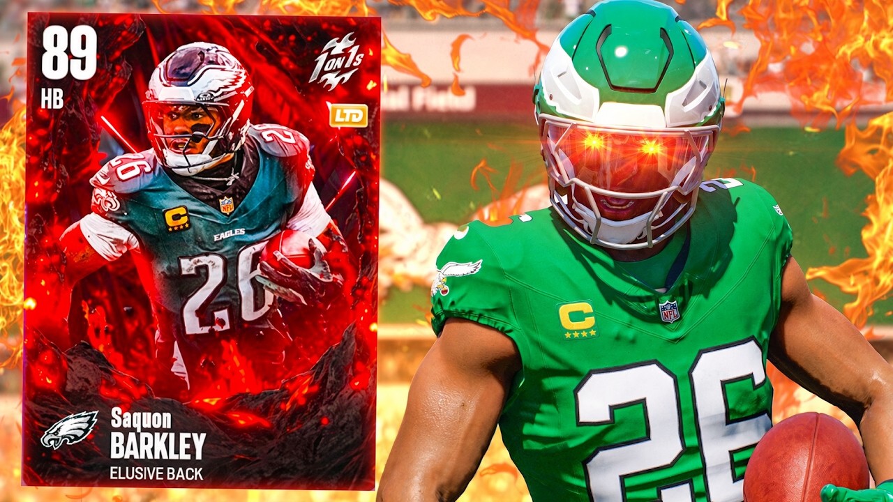 89 LTD Saquon Barkley is the FASTEST RB in Madden 27
