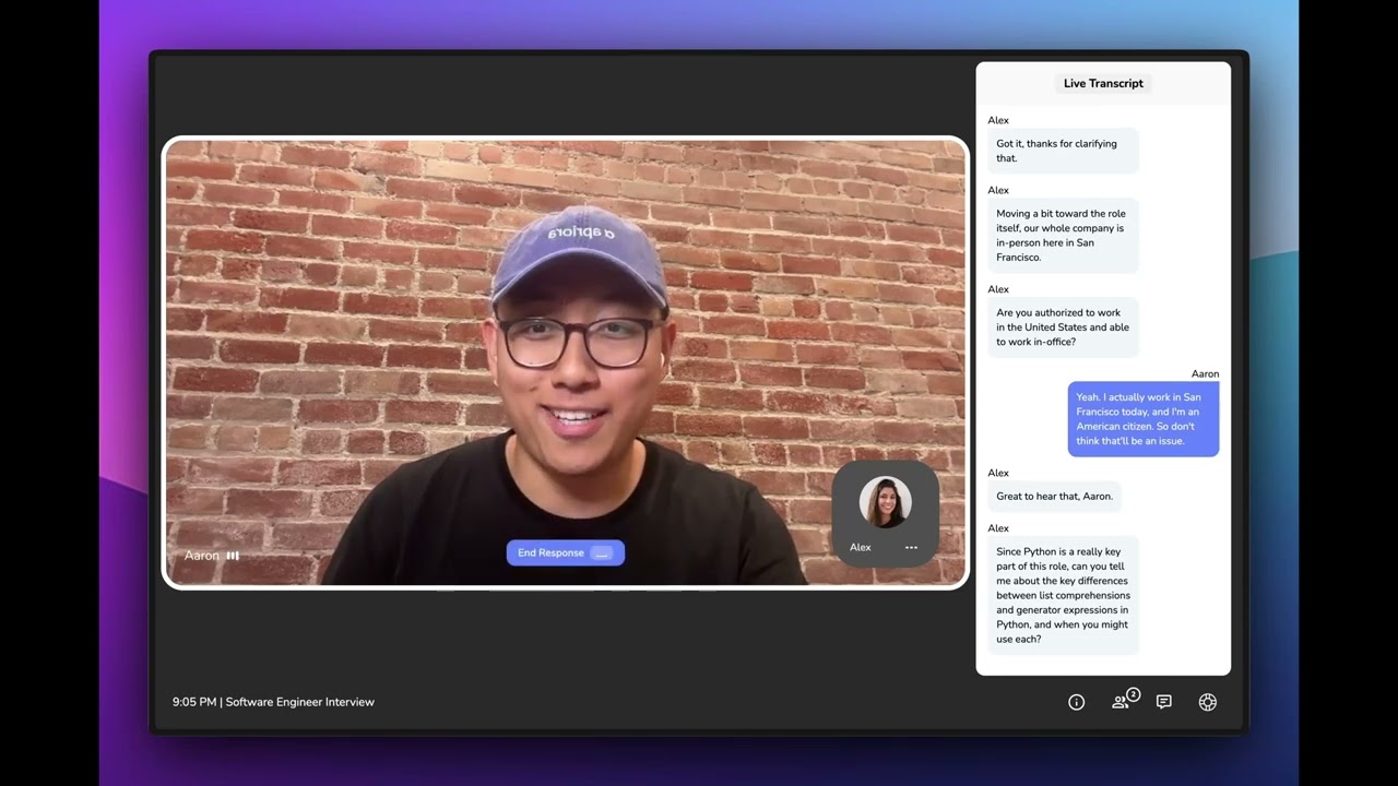 Technical Interview with AI