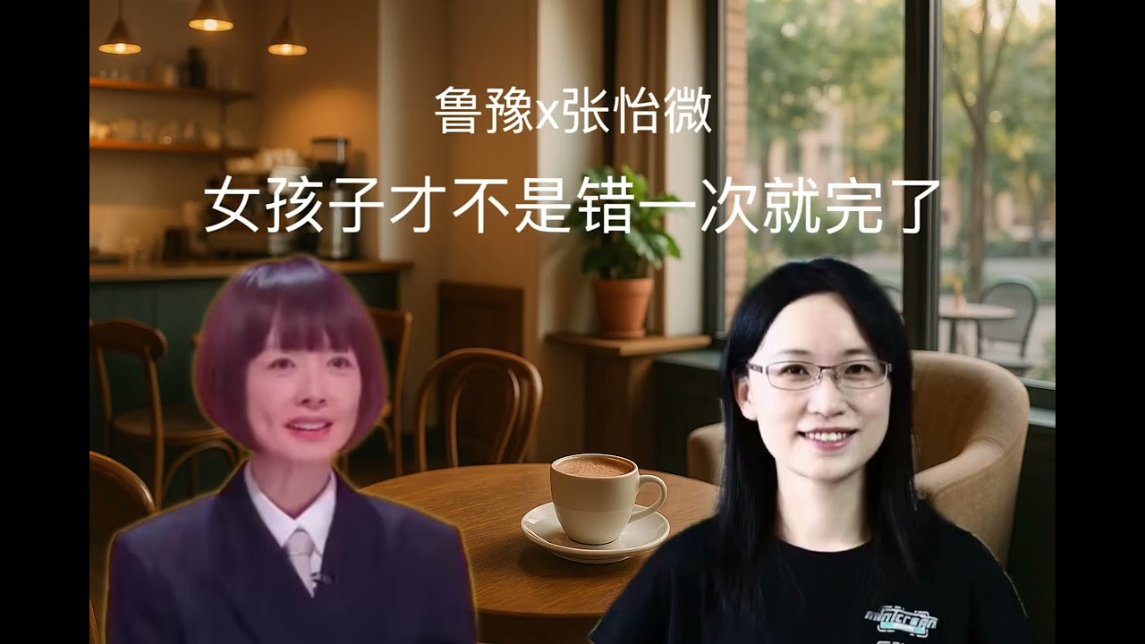 鲁豫x张怡微：女孩子才不是错一次就完蛋了