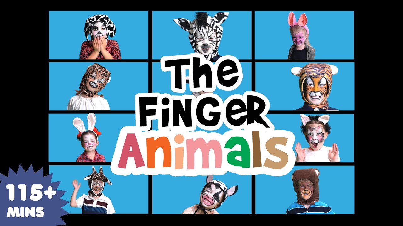Finger Animals Song (part 2) | Nursery Rhymes | Kids Songs | Baby Songs