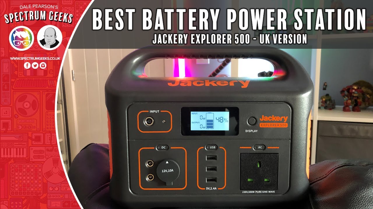 UK Jackery Explorer 500 Unboxing and Review